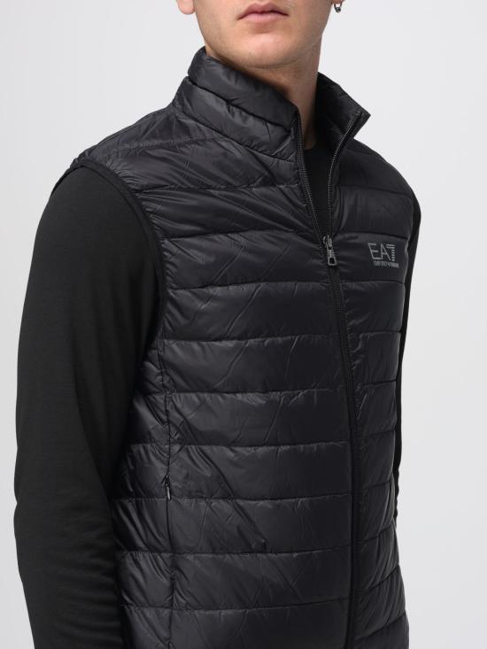 25FW 엠포리오 아르마니 베스트 8NPQ06PNGPZ 1200 Black - EMPORIO ARMANI