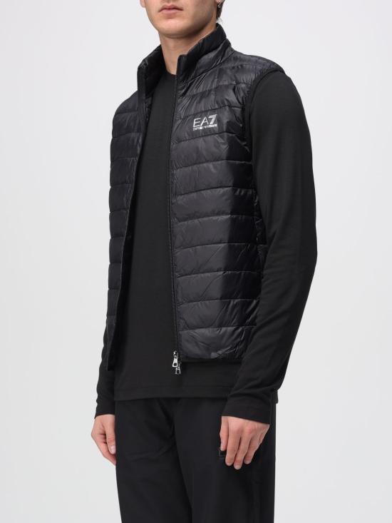 25FW 엠포리오 아르마니 베스트 8NPQ06PNGPZ 1200 Black - EMPORIO ARMANI