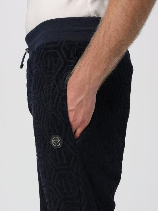 25FW 필립 플레인 스트레이트 팬츠 FAECMJT2658PTE021N 24 Blue - PHILIPP PLEIN