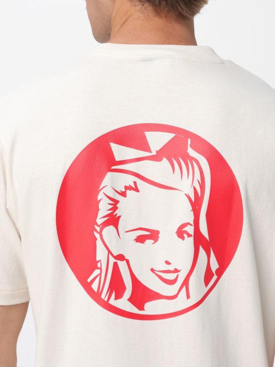 25FW 아이스크림 반팔 티셔츠 IC25351 OFF White - ICECREAM