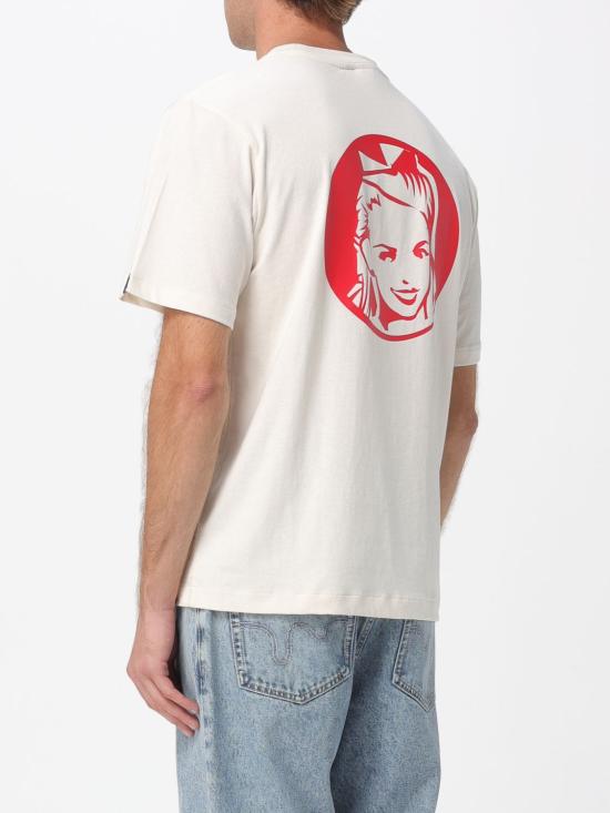 25FW 아이스크림 반팔 티셔츠 IC25351 OFF White - ICECREAM