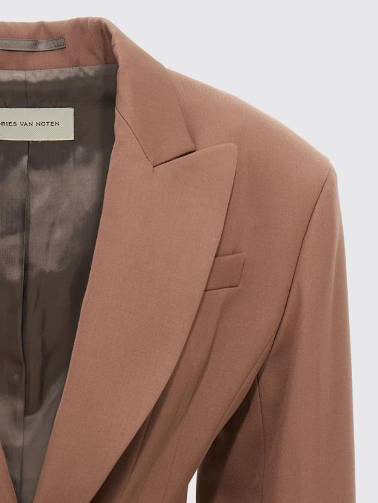 25FW 드리스 반 노튼 자켓 2510104011176 811 Brown - DRIES VAN NOTEN