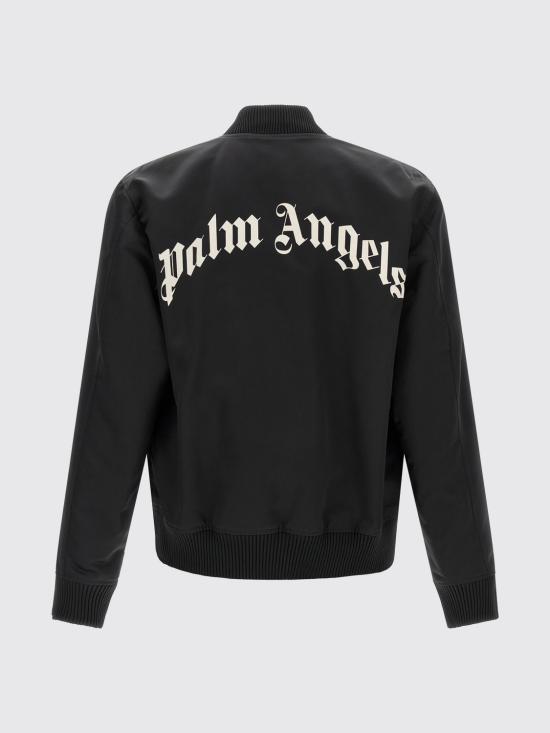 25FW 팜앤젤스 봄버 자켓 PMEH033S25FAB0011010 1010 Black - PALM ANGELS