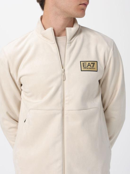 25FW 엠포리오 아르마니 긴팔 티셔츠 7M000674AF16718 U1086 Yellow Cream - EMPORIO ARMANI