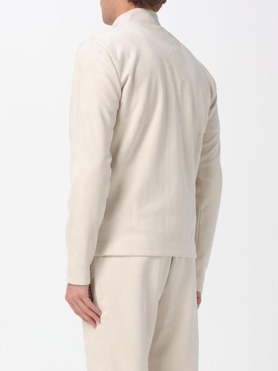 25FW 엠포리오 아르마니 긴팔 티셔츠 7M000674AF16718 U1086 Yellow Cream - EMPORIO ARMANI