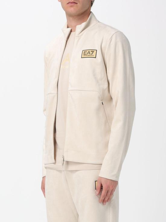 25FW 엠포리오 아르마니 긴팔 티셔츠 7M000674AF16718 U1086 Yellow Cream - EMPORIO ARMANI