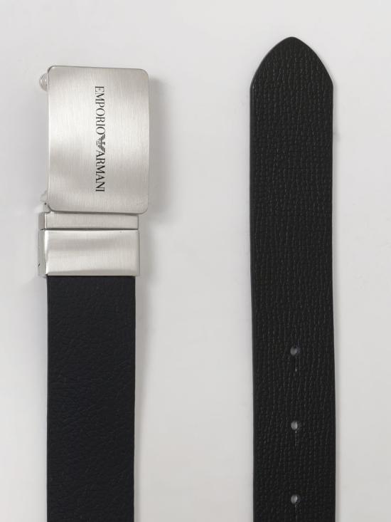 25FW 엠포리오 아르마니 가죽 벨트 Y4S563Y737E 88017 Blue - EMPORIO ARMANI