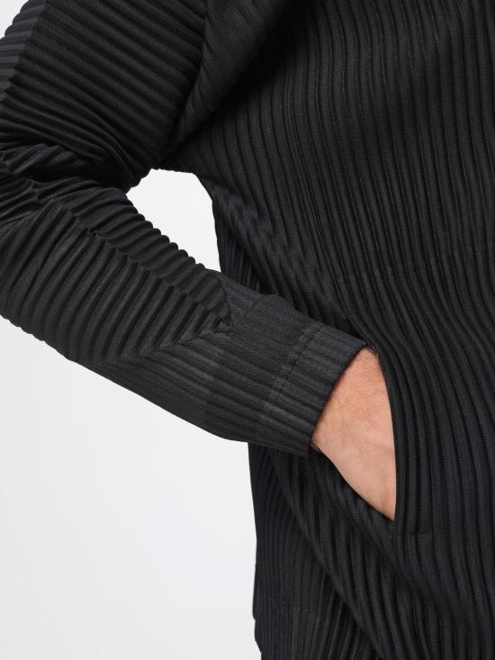 25FW 옴므 플리세 이세이 미야케 가디건 HP58JL101 15 Black - HOMME PLISSE' ISSEY MIYAKE
