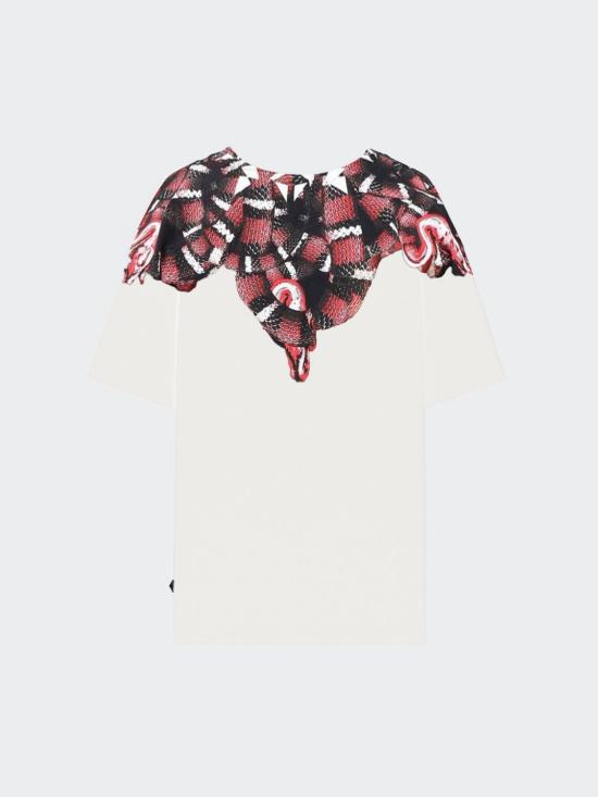 25FW 컨트리 오브 밀란 반팔 티셔츠 F5CAMATH033 013 Cream - COUNTY OF MILAN