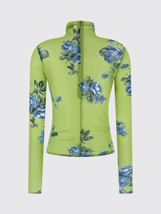 25FW 마그다뷰트림 긴팔 티셔츠 214725 Green - MAGDA BUTRYM