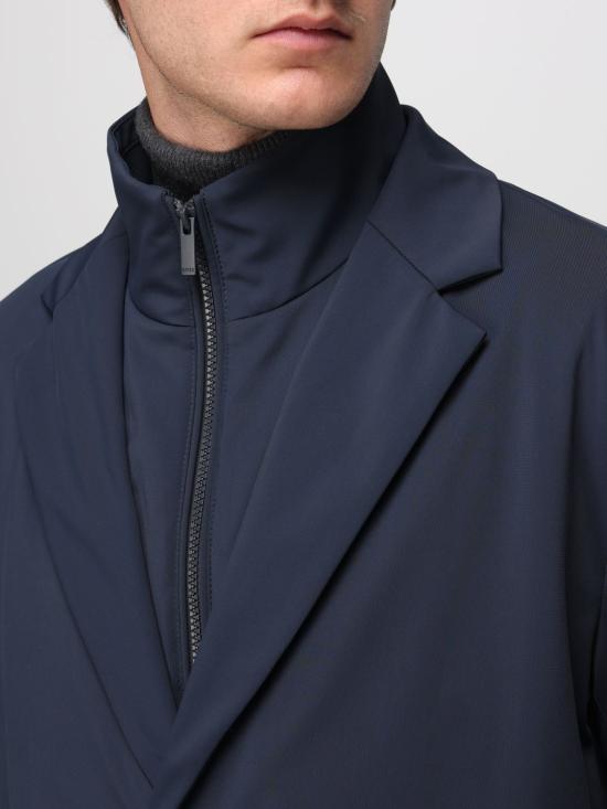 25FW 보스 코트 50550978 404 Blue - BOSS