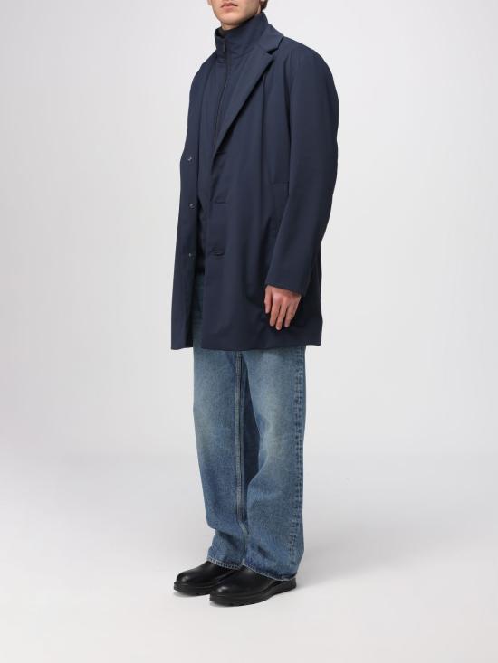 25FW 보스 코트 50550978 404 Blue - BOSS