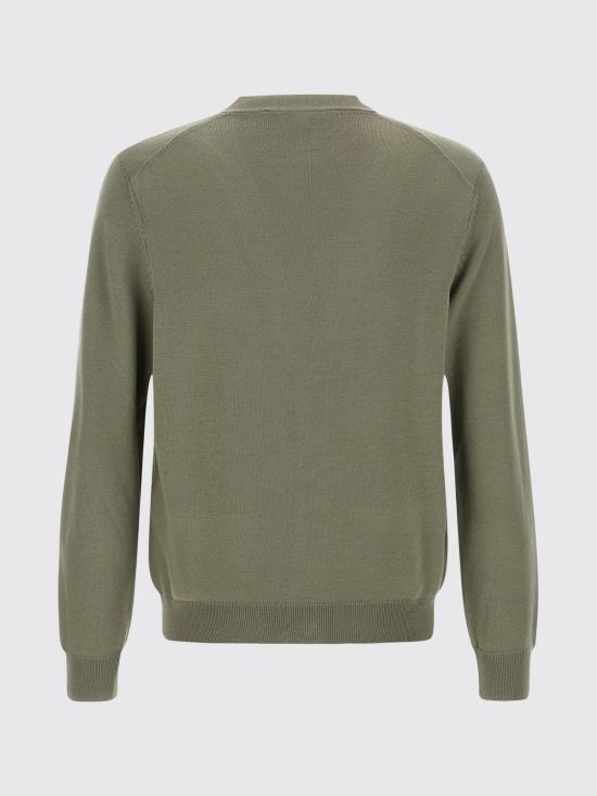 25FW 메종키츠네 폭스 헤드 메리노 레귤러 가디건 PM00501KT1181 P131 Green - MAISON KITSUNE