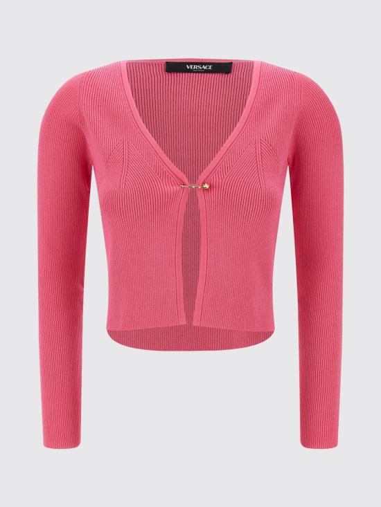 25FW 베르사체 탑 10208871A12699 1PV90 Fuchsia