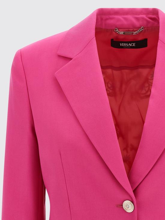 25FW 베르사체 자켓 10201141A15260 1PV90 Fuchsia - VERSACE
