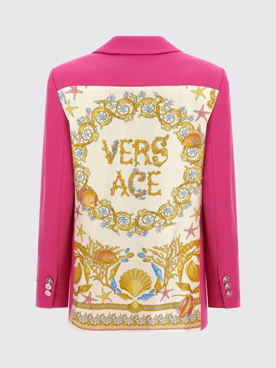 25FW 베르사체 자켓 10201141A15260 1PV90 Fuchsia - VERSACE