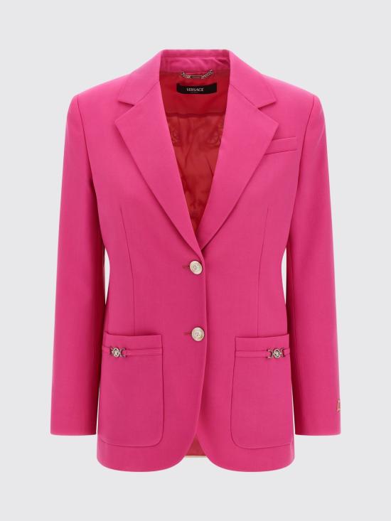 25FW 베르사체 자켓 10201141A15260 1PV90 Fuchsia