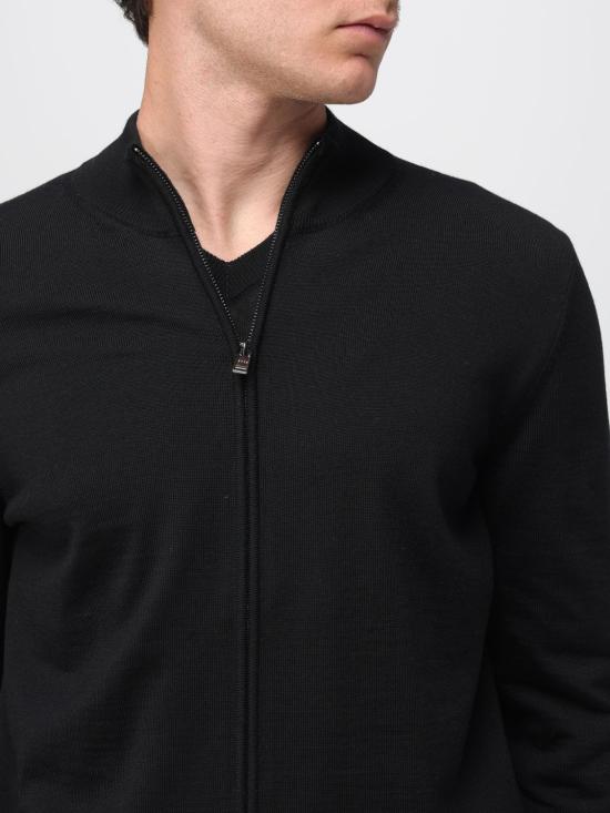 25FW 보스 스웨터 50468254 001 Black - BOSS