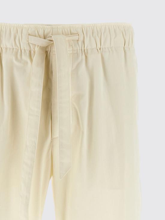 25FW 랑방 트레이닝/조거 팬츠 RMTR00276031 001 White - LANVIN