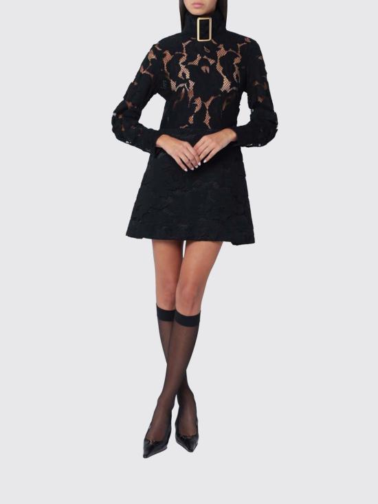 25FW 파투 롱 원피스 DR1930228 999B Black - PATOU