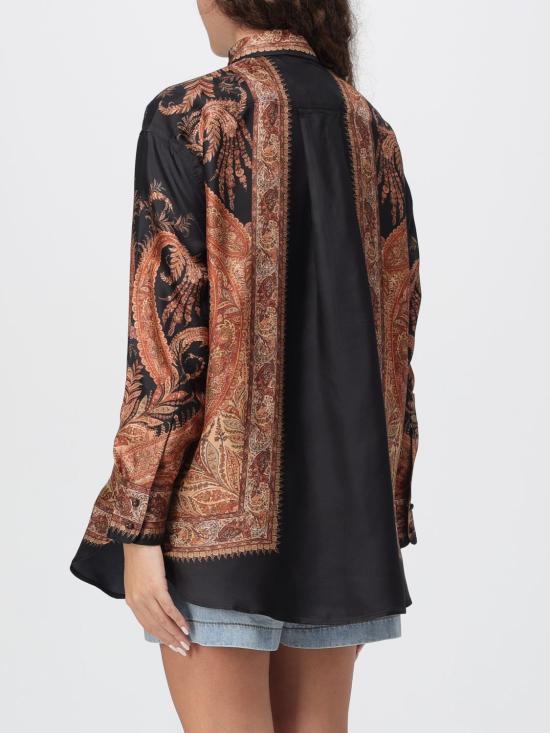 25FW 짐머만 셔츠 9999TF251 BLKP Black - ZIMMERMANN