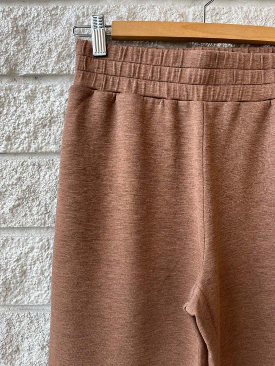  발리 스트레이트 팬츠 Varley 더 슬림 지퍼 헴 팬츠 26 골든 브론즈 마를 - VARLEY