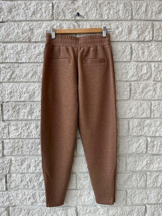  발리 스트레이트 팬츠 Varley 더 슬림 지퍼 헴 팬츠 26 골든 브론즈 마를 - VARLEY