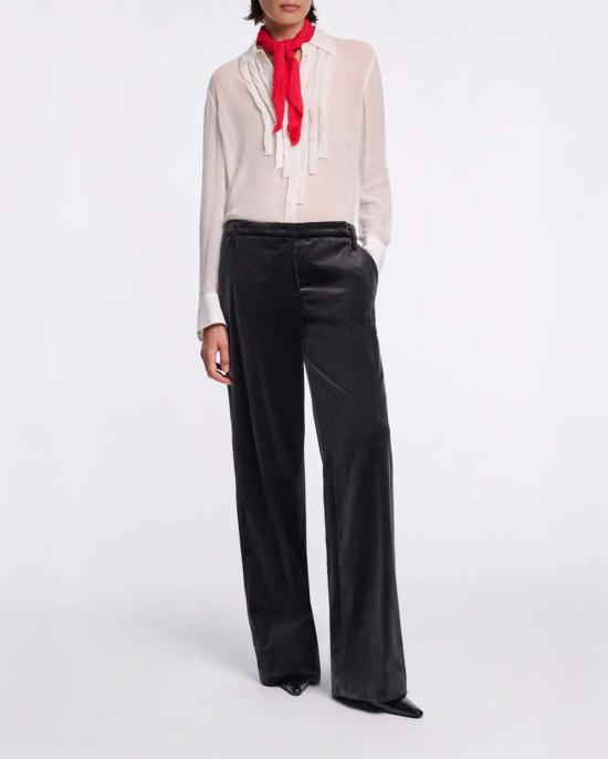  도로시 슈마허 블라우스 시스루 트위스트  화이트 - DOROTHEE SCHUMACHER