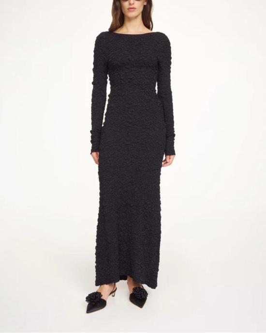  바이말렌비거 롱 원피스 By Malene Birger 비너스 드레스 블랙 - BY MALENE BIRGER