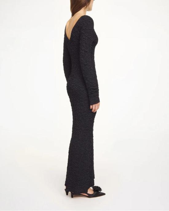 바이말렌비거 롱 원피스 By Malene Birger 비너스 드레스 블랙 - BY MALENE BIRGER