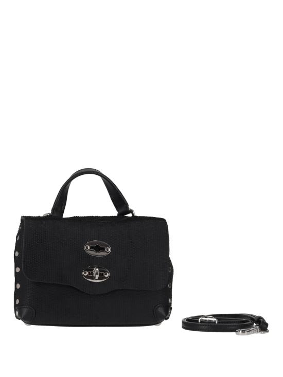 26SS 자넬라토 토트백 0680902260000BABY Z0001 BLACK ANNIVERSARIO