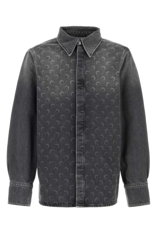 25FW 마린세르 긴팔 셔츠 USI035ACDEN0006 GR90 Printed