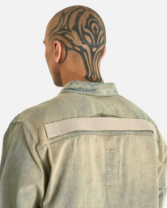  릭 오웬스 데님 자켓 점보 아우터셔츠 - RICK OWENS