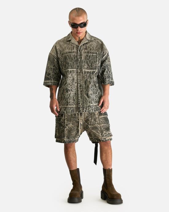  릭 오웬스 데님 팬츠 매그넘 토미 셔츠 - RICK OWENS