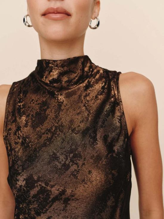  벨라달 블라우스 벨라 달 카울넥 바이어스 탑 - BELLA DAHL