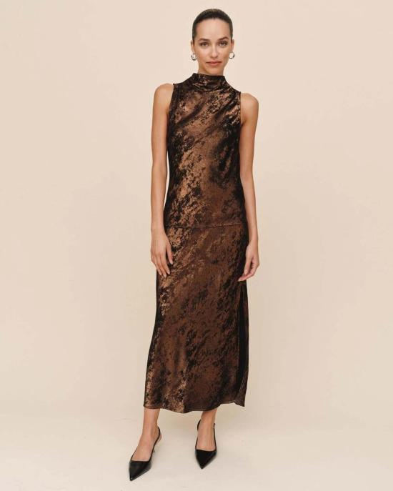  벨라달 블라우스 벨라 달 카울넥 바이어스 탑 - BELLA DAHL