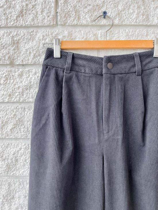  발리 스트레이트 팬츠 Varley Floris 와이드 레그 29.5 팬츠 블랙 - VARLEY