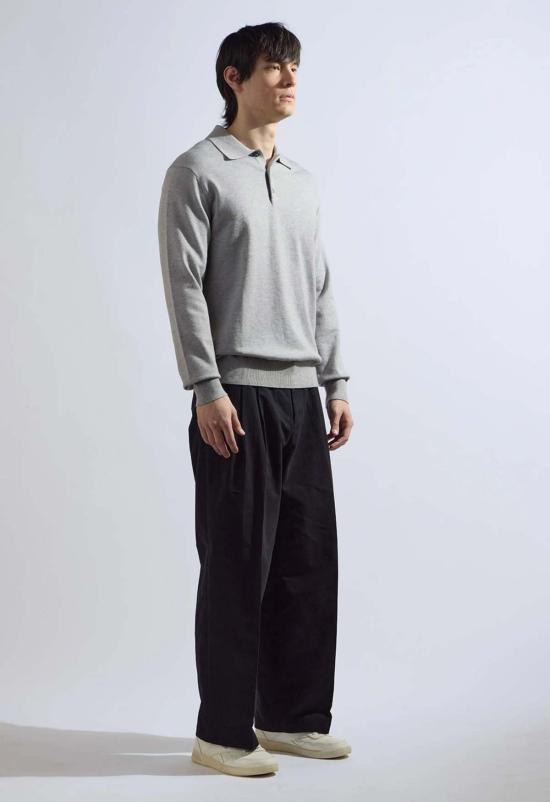  더 엔케이씨 스토어 반팔 티셔츠 Nkc 스토어 테오 니트 긴팔 폴로 - The NKC Store