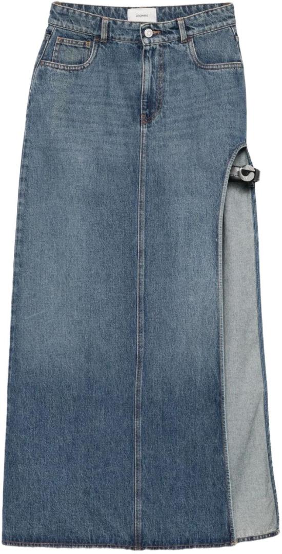25FW 코페르니 미디 스커트 COPJ101F2014BLUEVINTAGE