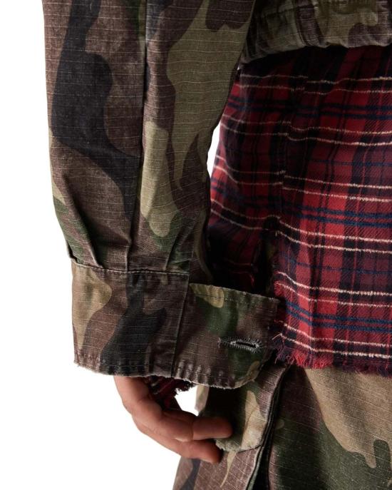  424 숏패딩 크롭 파카 - 424