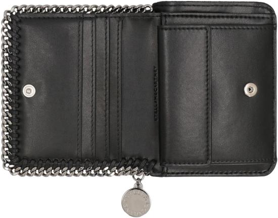 26SS 스텔라 맥카트니 지갑 7P0085W9132 1000 Black - STELLA MCCARTNEY