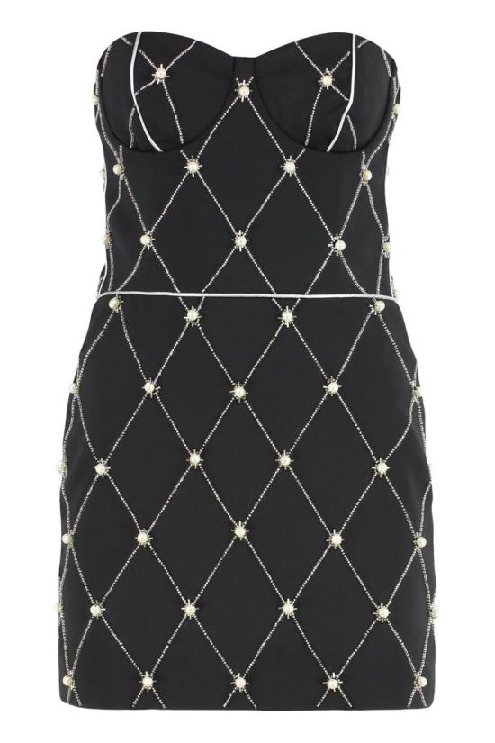 25FW Les Filles D'Eva 숏 원피스 8806E 002 Black