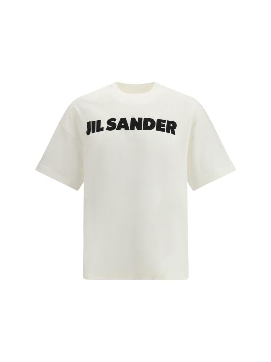 26SS 질샌더 반팔 티셔츠 J22GC0221J20347 102 CREAM