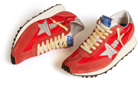 26SS 골든구스 나일론 어퍼 실버 스타 마라톤 스니커즈 GWF00683F00549240399 RED - GOLDEN GOOSE