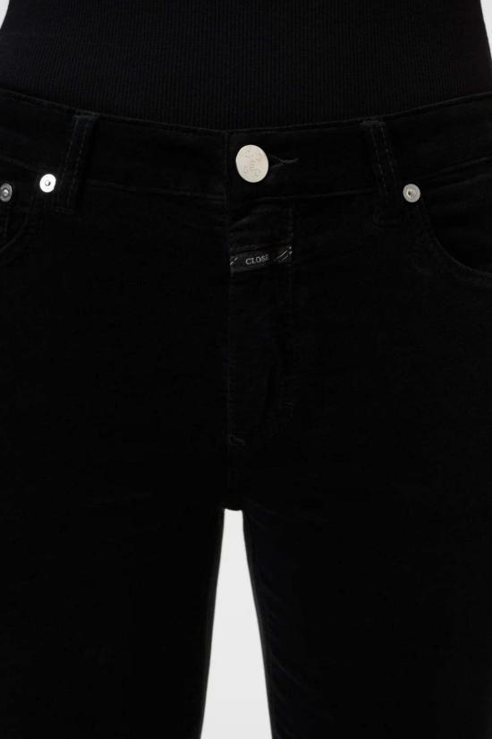  클로즈드 플레어 팬츠 조바나 벨벳 플레어  블랙 - CLOSED