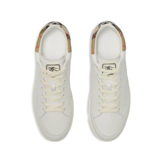 26SS 버버리 레더 세트 스니커즈 8118850 SET A1464 WHITE - BURBERRY