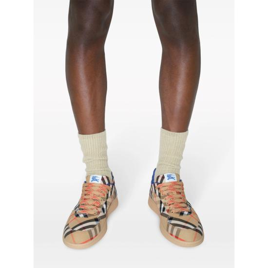 26SS 버버리 체크 테라스 스니커즈 8095276 TERRACE B9368 NEUTRALS - BURBERRY