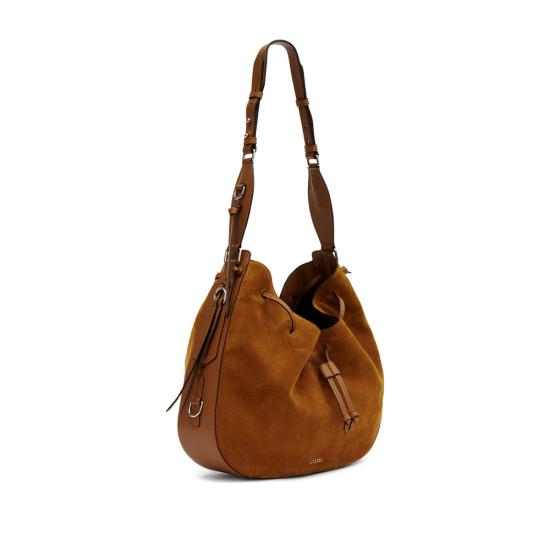 26SS 이자벨마랑 숄더백 D1C29M PP0407FA 50CO BROWN - ISABEL MARANT