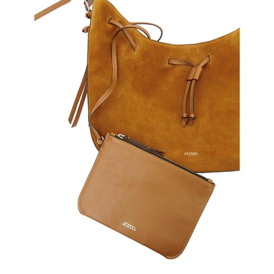 26SS 이자벨마랑 숄더백 D1C29M PP0407FA 50CO BROWN - ISABEL MARANT