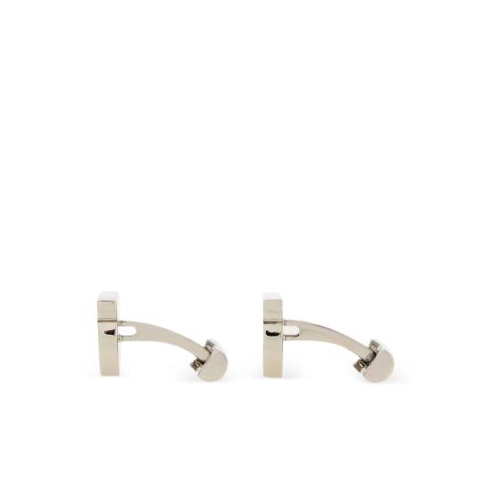 26SS 살바토레 페라가모 커프스 링크/타이 홀더 770403 0791267 PLDNA SILVER BLACK - SALVATORE FERRAGAMO